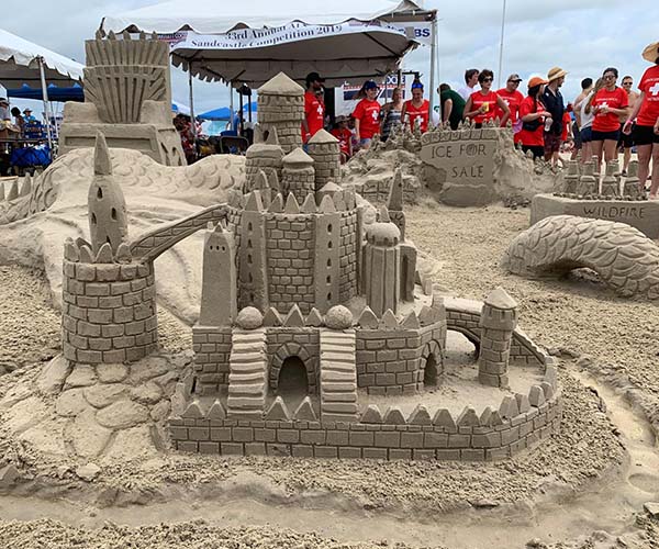 AIA Sandcastle Competition The Golden Bucket Award Awaits